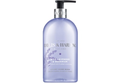 Baylis & Harding Wild Lavender & Geranium Hand Wash 500ml Baylis & Harding Wild Lavender & Geranium Hand Wash 500ml