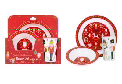 Rsw Santa & The Nutcracker Kids Dinner Set Rsw Santa & The Nutcracker Kids Dinner Set