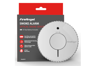 Fireangel 10 Year Optical Smoke Alarm (FA6620-R)