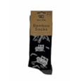 Eco Chic Black Landrover Bamboo Socks 6-11 Eco Chic Black Landrover Bamboo Socks 6-11