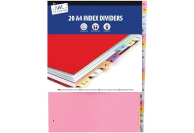 Index Divider 20 A-z Paper A4 (4059/48)