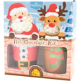 Infinity Brands Santa & Reindeer Reusable Sipping Cups 180g (INF535)
