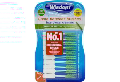 Wisdom Clean Between Interdental Medium Green 20s