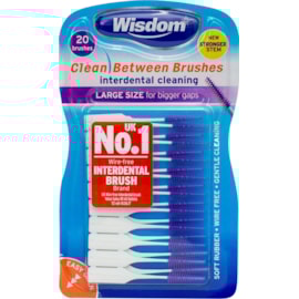 Wisdom Clean Between Interdental Large 20s Wisdom Clean Between Interdental Large 20s