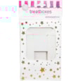 Small Sq Treat Boxes Gold Stars 3s Small Sq Treat Boxes Gold Stars 3s