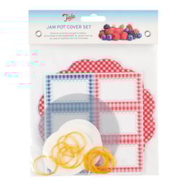 Tala Everyday Gingham Jam Pot Cover Set Tala Everyday Gingham Jam Pot Cover Set