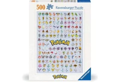 Ravensburger Pokemon 500Pc Portrait Puzzle Ravensburger Pokemon 500Pc Portrait Puzzle