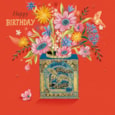 Blooming Lovely Day Birthday Card (JJ0803)