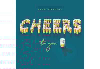 Ling Design Cheers Birthday Card Ling Design Cheers Birthday Card