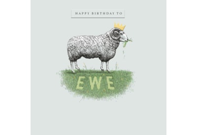 Happy Birthday To Ewe Birthday Card (JJ0809)