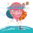 Balloons Birthday Card Balloons Birthday Card
