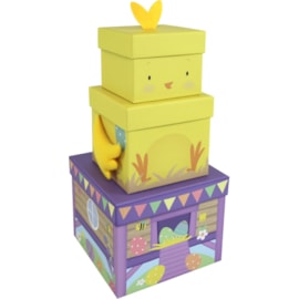 Easter Chick Plush Gift Box Set (K-31891-BXC)