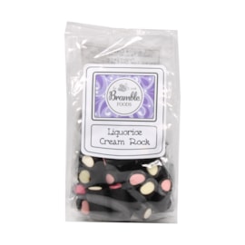 Liquorice Cream Rock Bags 180G Liquorice Cream Rock Bags 180G