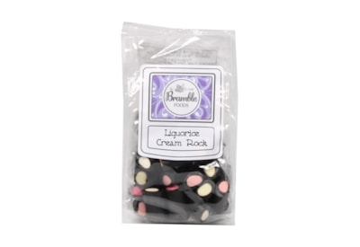 Liquorice Cream Rock Bags 180G Liquorice Cream Rock Bags 180G