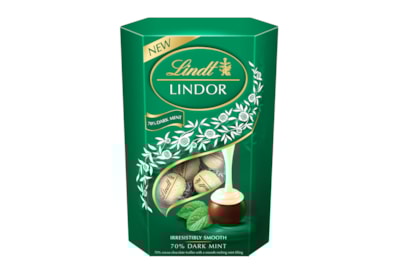 Lindt Lindor Dark Mint Cornet 200g Lindt Lindor Dark Mint Cornet 200g