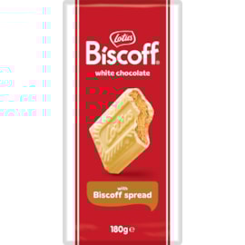 Lotus White Chocolate Biscoff Cream Bar 180g Lotus White Chocolate Biscoff Cream Bar 180g