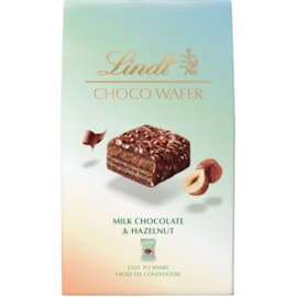 Lindt Lindor Milk Hazelnut Wafer Share Box 135g (K874)
