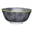 Kitchencraft Floral Bowl Black 15.7cm Kitchencraft Floral Bowl Black 15.7cm