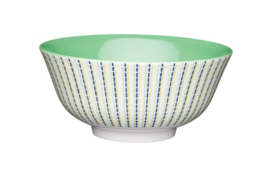 Kitchencraft Blue & Lime Bowl 15.7cm (KCBOWL16)