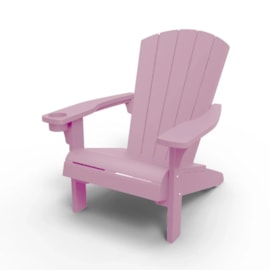 Keter Alpine Adirondack Chair - Old Pink