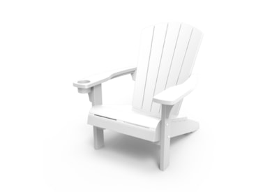 Keter Alpine Adirondack Chair - White Keter Alpine Adirondack Chair - White