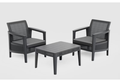 Keter Atlas Linea Set - Graphite Keter Atlas Linea Set - Graphite