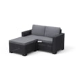 Keter California 2 Seater Balcony Chaise Longue Mini - Graphite