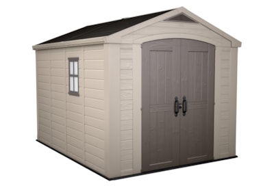 Keter Factor Shed 8X11Ft Beige Keter Factor Shed 8X11Ft Beige