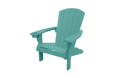 Keter Set Of 2 Alpine Adirondack Chairs - Aqua Teal