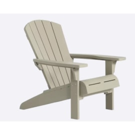 Keter Set Of 2 Alpine Adirondack Chairs - Silver Sage