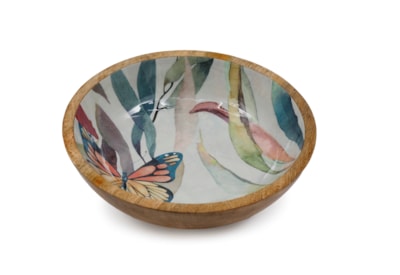 Sifcon Butterfly Enamel Bowl 25cm