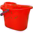 Kitchen King Ramon Mop Bucket Red 15ltr Kitchen King Ramon Mop Bucket Red 15ltr