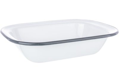 Kitchen Pantry Enamel Pie Dish Retangular 28cm Kitchen Pantry Enamel Pie Dish Retangular 28cm