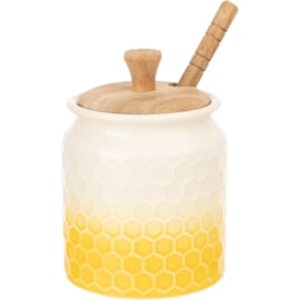 Kitchen Pantry Honey Pot With Drizzler Yellow Kitchen Pantry Honey Pot With Drizzler Yellow