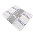 3pk Linear Tea Towels Asst Natural Colours (KTS202803)