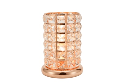 Sense Aroma Clear-rose Gold Crystal Touch Lamp (L-8603CL)