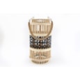 Natural/blk/bamboo Lantern 39cm Natural/blk/bamboo Lantern 39cm