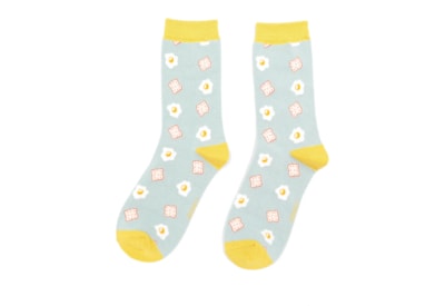 Miss Sparrow Eggs & Toast Socks Duck Egg Miss Sparrow Eggs & Toast Socks Duck Egg
