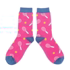 Miss Sparrow Tennis Socks Hot Pink Miss Sparrow Tennis Socks Hot Pink