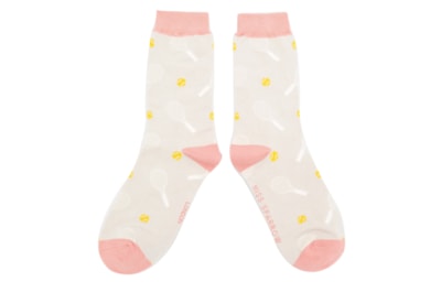 Miss Sparrow Tennis Socks Silver Miss Sparrow Tennis Socks Silver