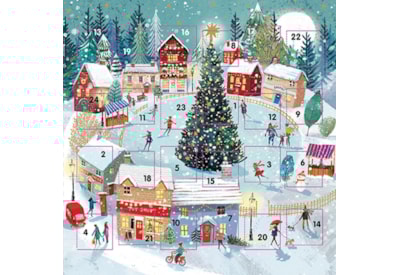 Advent Calendar - Skating In The Snow Advent Calendar - Skating In The Snow