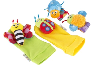 Lamaze Gardenbug Wrist Rattle Footfinder Set Lamaze Gardenbug Wrist Rattle Footfinder Set