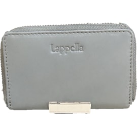 Lappella Eva Small Zip Round Purse In Morning Blue