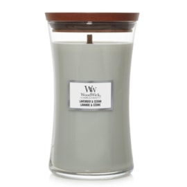 Woodwick Hourglass Candle Lavender & Cedar Large (1666272E)