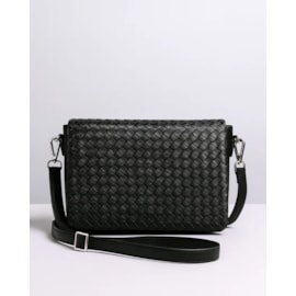 Lappella Layla Organiser N Black Vy Weave Leather  149-1