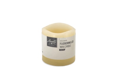 Premier Cream Flicker Wax Candle 5cm (LB101585)