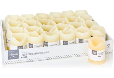 Premier Battery Operated Led Flicker Candle 7cm Premier Battery Operated Led Flicker Candle 7cm