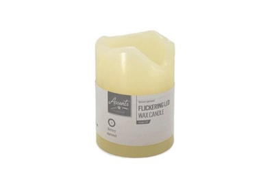 Premier Battery Operated Led Flicker Candle 7cm Premier Battery Operated Led Flicker Candle 7cm