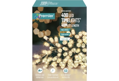 Premier Bo Led Programmable Timer Lights W/white 400s (LB131955WW)