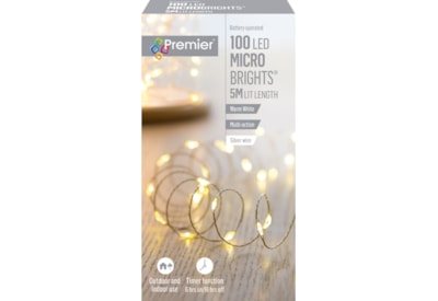 Premier Dec 100 B/o M A Microbrights Warm White With Timer Premier Dec 100 B/o M A Microbrights Warm White With Timer